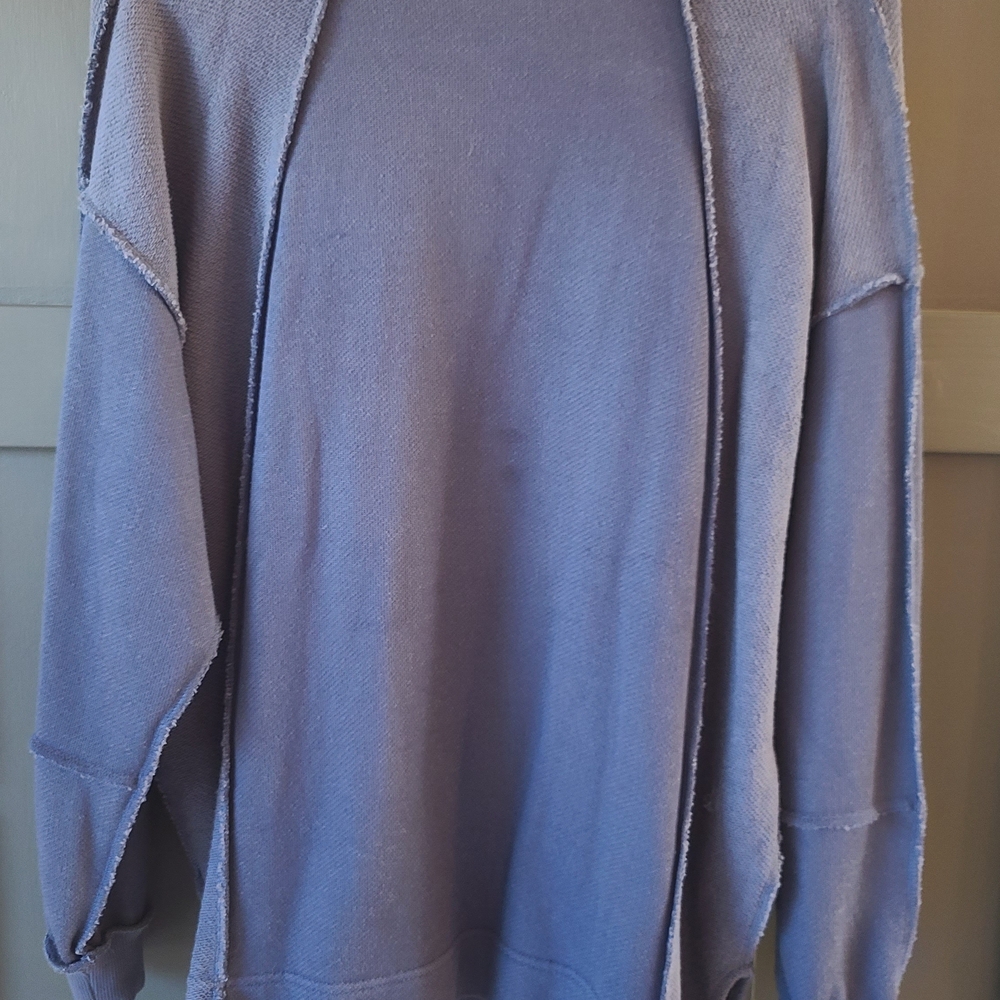 Women's Cozy Purple Turtleneck Sweater